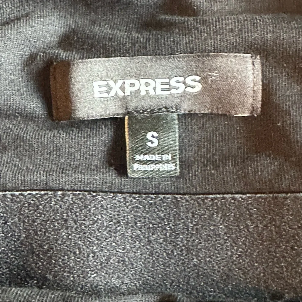 Express Mini Dress with Rhinestone Shoulder Detail, Black - Size Small